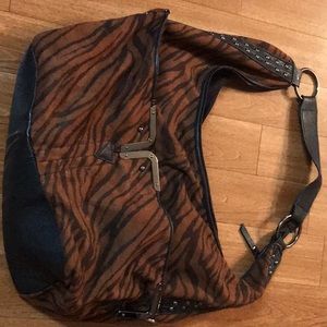 Tiger print handbag